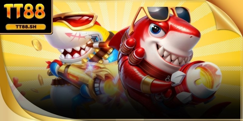 Hiệu ứng hiển thị kết quả khi cá bị tiêu diệt tại TT88