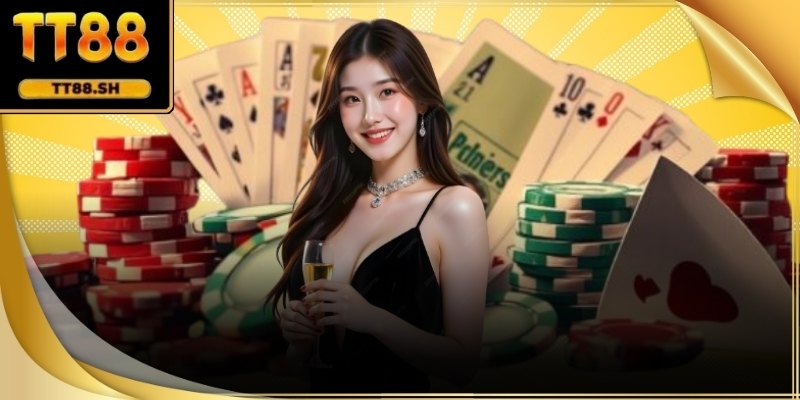 Game bài tây quen thuộc tạo nên bầu không khí đấu trí kịch tính