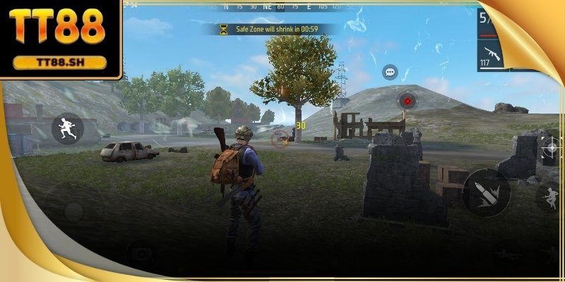 Tuyển thủ tham gia trận chiến sinh tồn Free Fire
