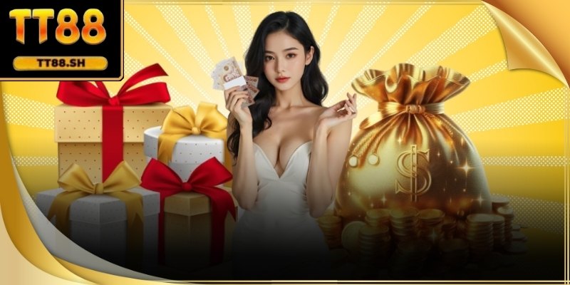 Trang tổng hợp Khuyến mãi TT88 khủng hiển thị các ưu đãi đang áp dụng