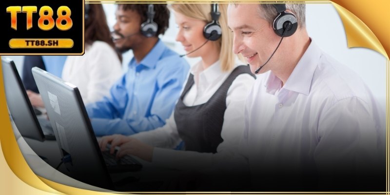 Giao diện Live Chat hỗ trợ trực tuyến trong hệ thống Liên Hệ TT88